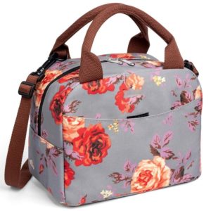 Flower Pattern Lunch Bag