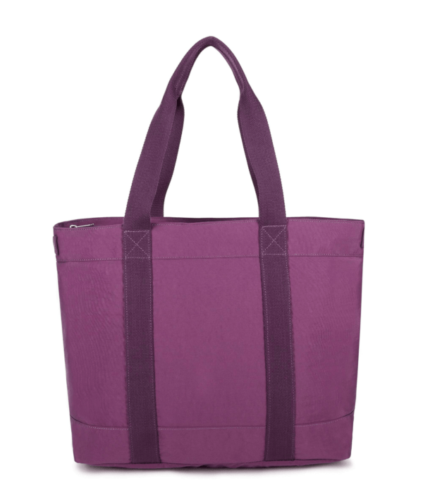 Bolsa de lona púrpura