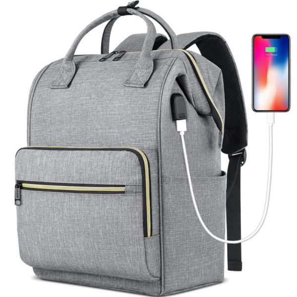 Backpack with Charging Port