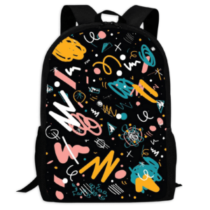 Graffiti Pattern Backpack
