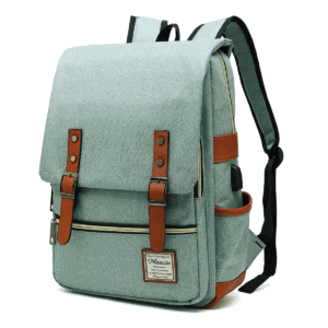 Leather Oxford Laptop Backpack