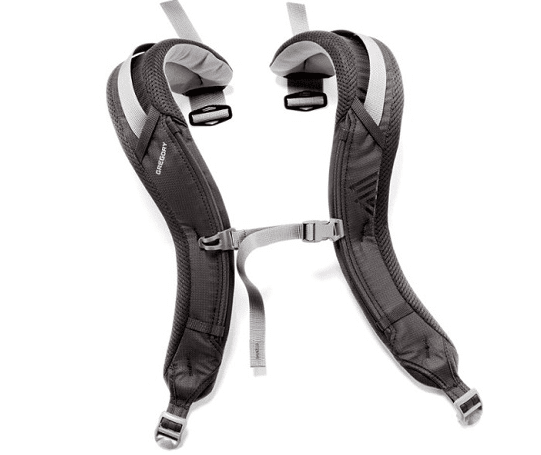 Backpack Strap:S Curved shoulder straps