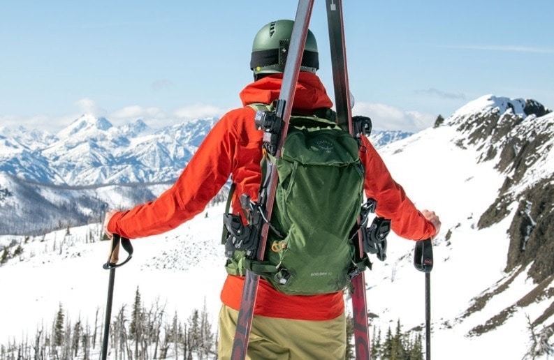 tipo de mochila-mochila de esquí