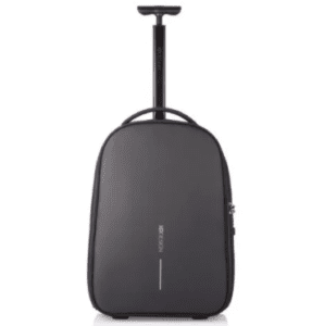 Business black trolley backpack
