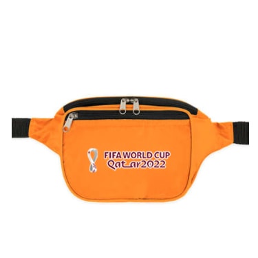 Orange custom waiet bag for sport
