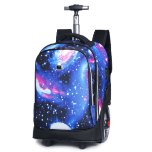 Universe backpack with wheels