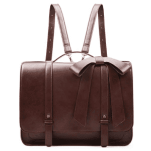 Wholesale PU leather square backpack