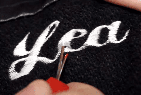 Backpack Embroidery Logo 1