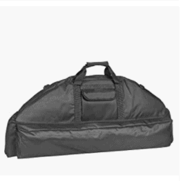 Black crossbow duffle bag