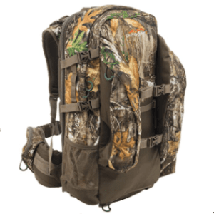 Camouflage printed crossbow backpack