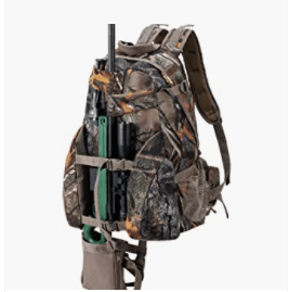 Crossbow backpack with extended arrow sack