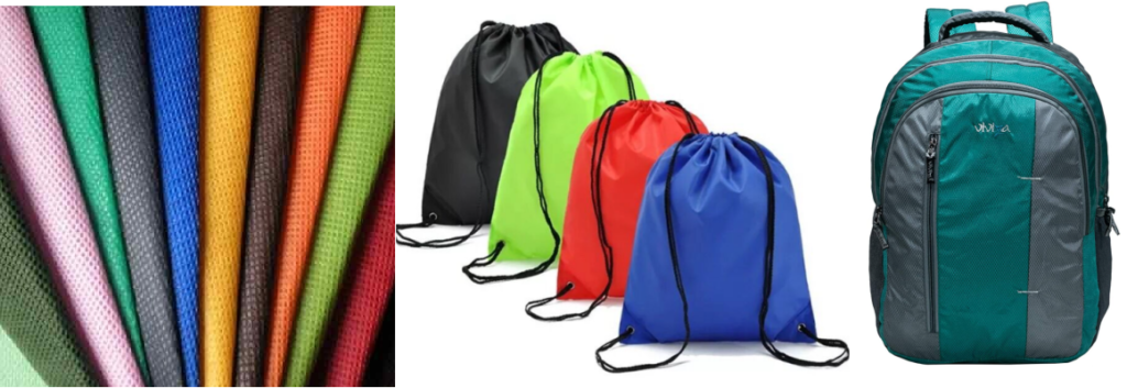Custom backpack Polyester fabric