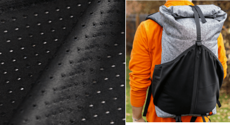 Custom backpack fabric: Spandex