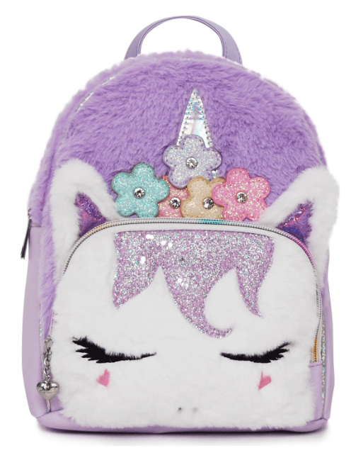 Fluffy backpack