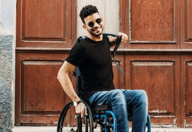 Mochila conveniente para cadeira de rodas