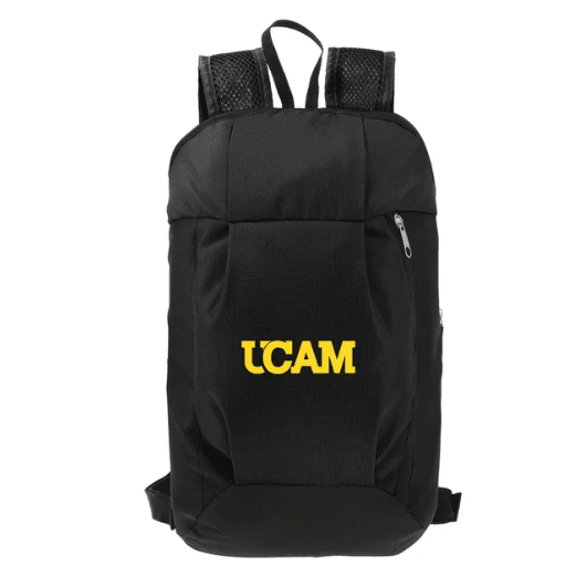 Black Casual Custom Backpack