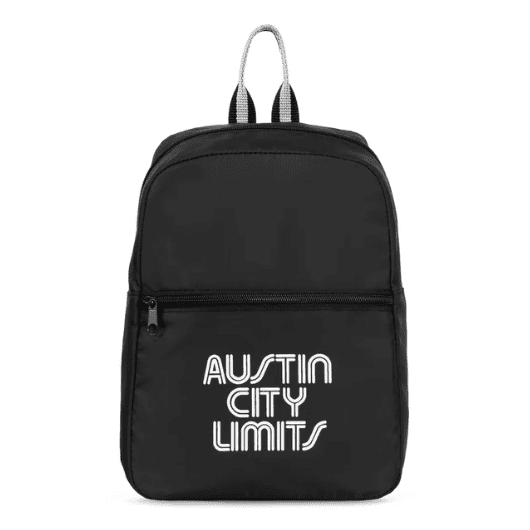 Black Promotional Backpack for school
