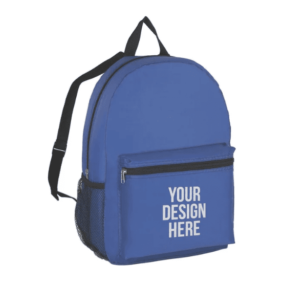 Blue Promotional Backpack