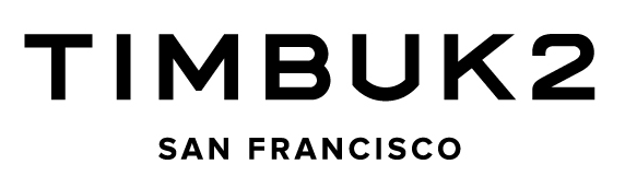 American-made backpack brand: Timbuk2 logo
