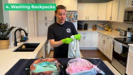How to Wash a Backpack-Choose the Right Detergent