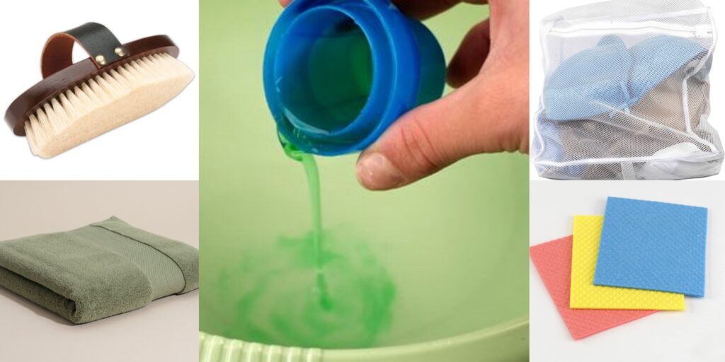 Preparing machine-washable backpack-Items