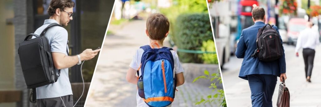 Backpack Size-Daily Use Commute School Errands​