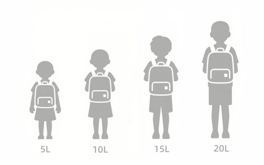 Backpack Sizes-​​Kids Prioritize Adjustability & Safety​