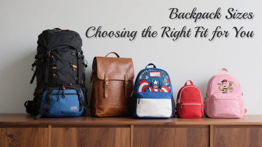 Backpack Sizes—Choosing the Right Fit for You