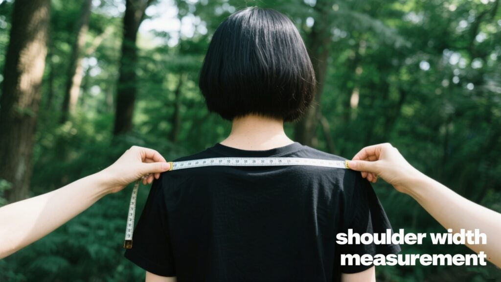 key measurement metrics-​shoulder width​