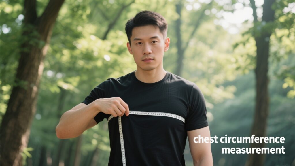 key measurement metrics-​​chest circumference​