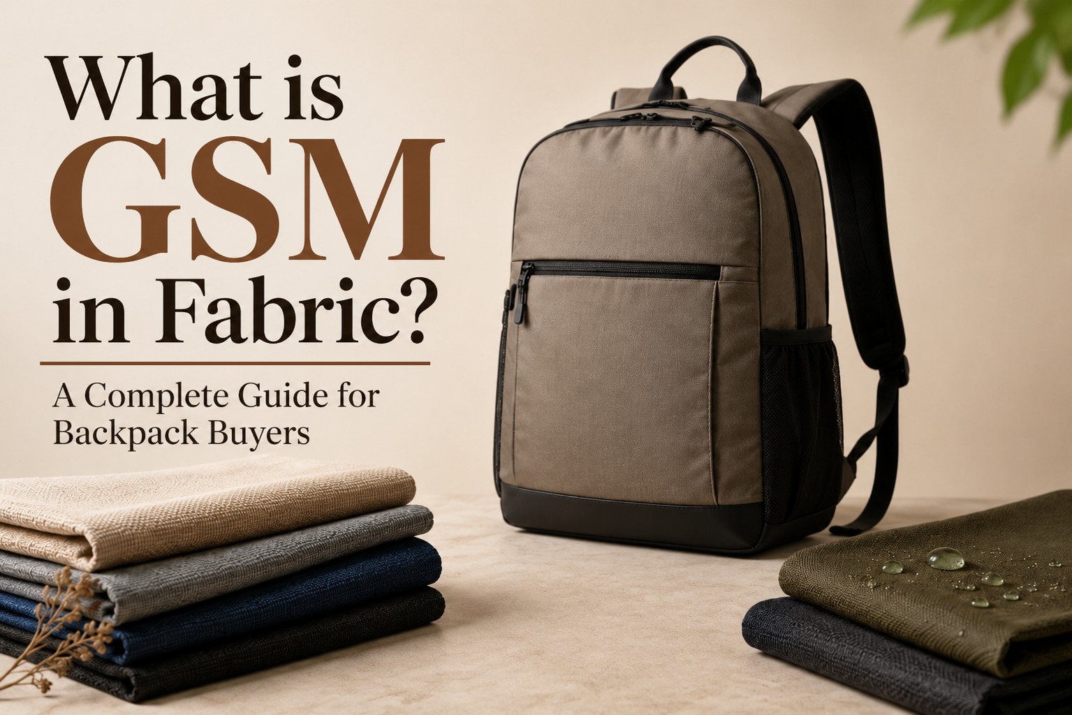 What is GSM in Fabric-A Complete Guide for Backpack Buyers